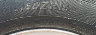 Dunlop SP Sport MAXX 215-55ZR16 93Y 1. Страна, сертификат.jpg